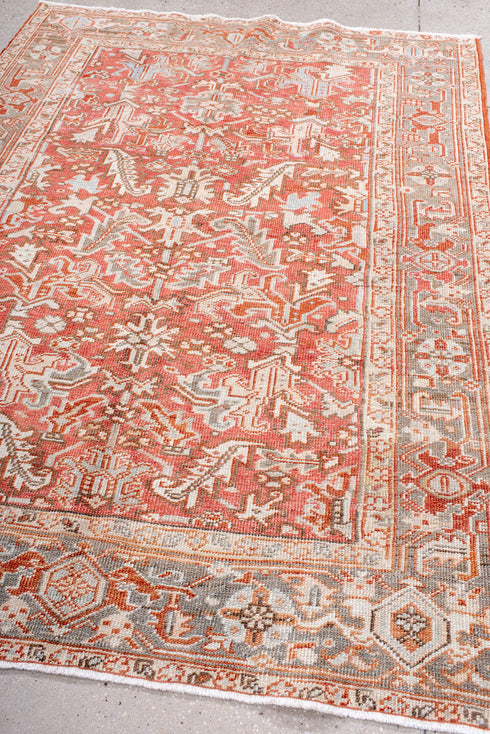 Vintage Heriz Area Rug (5' x 7')